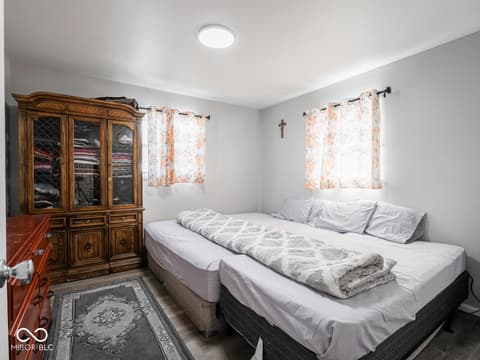 Bedroom at 631 Memorial Drive, Beech Grove, IN