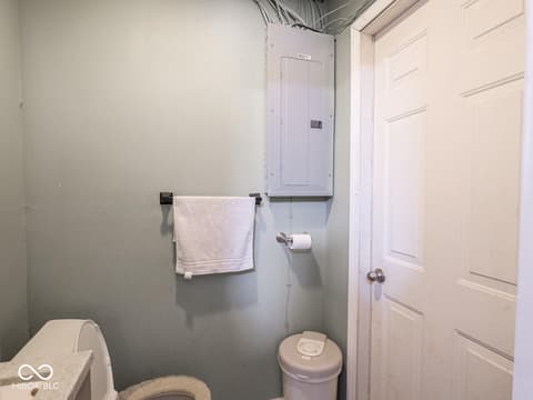 Bathroom at 631 Memorial Drive, Beech Grove, IN
