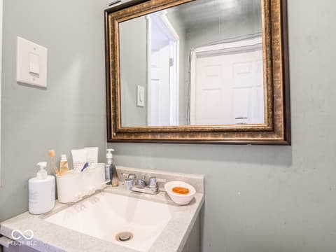 Bathroom at 631 Memorial Drive, Beech Grove, IN