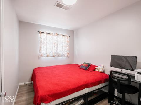 Bedroom at 631 Memorial Drive, Beech Grove, IN