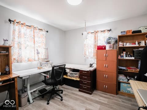 Home office at 631 Memorial Drive, Beech Grove, IN