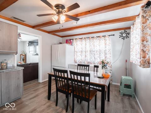 Dining room at 631 Memorial Drive, Beech Grove, IN