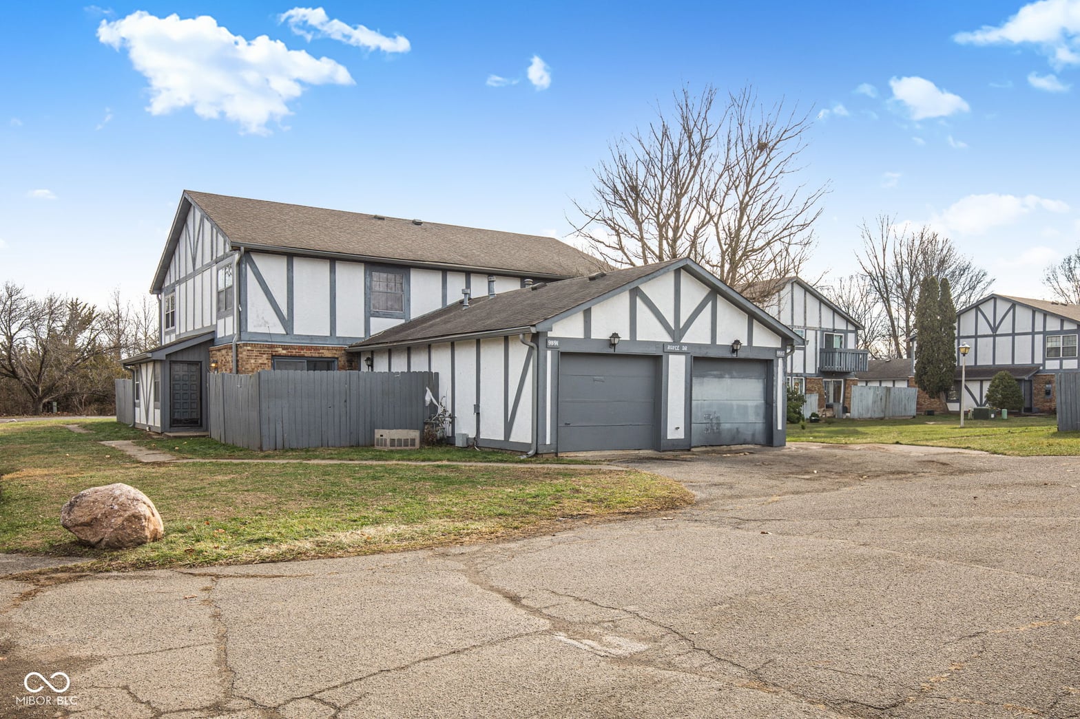 Side exterior at 9887 Royce Drive, Indianapolis, IN