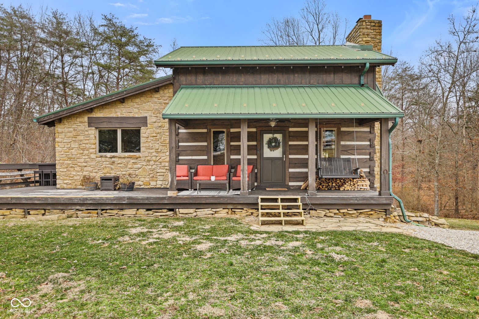 Front exterior at 2398 Country Club Road, Nashville, IN