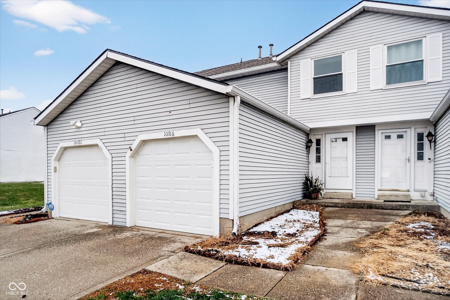 Front exterior at 10186 Dedham Drive, Indianapolis, IN