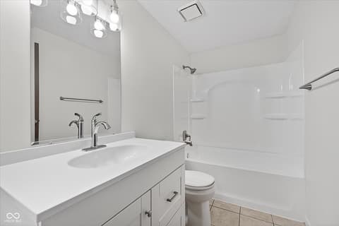 Primary bathroom at 10186 Dedham Drive, Indianapolis, IN