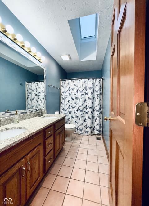 Bathroom at 45 Meadowview Lane, Greenwood, IN