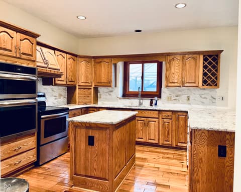 Kitchen at 45 Meadowview Lane, Greenwood, IN
