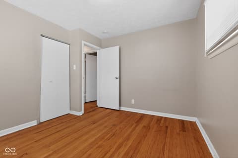Bedroom at 6676 E 18th Street, Indianapolis, IN