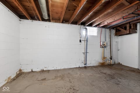 Basement at 6676 E 18th Street, Indianapolis, IN
