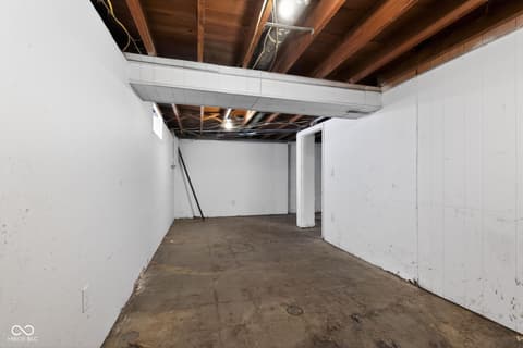 Basement at 6676 E 18th Street, Indianapolis, IN