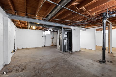 Basement at 6676 E 18th Street, Indianapolis, IN