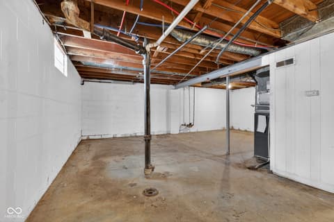 Basement at 6676 E 18th Street, Indianapolis, IN