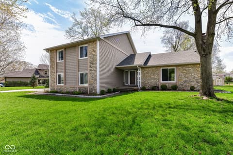 Front exterior at 13035 Wembly Road, Carmel, IN