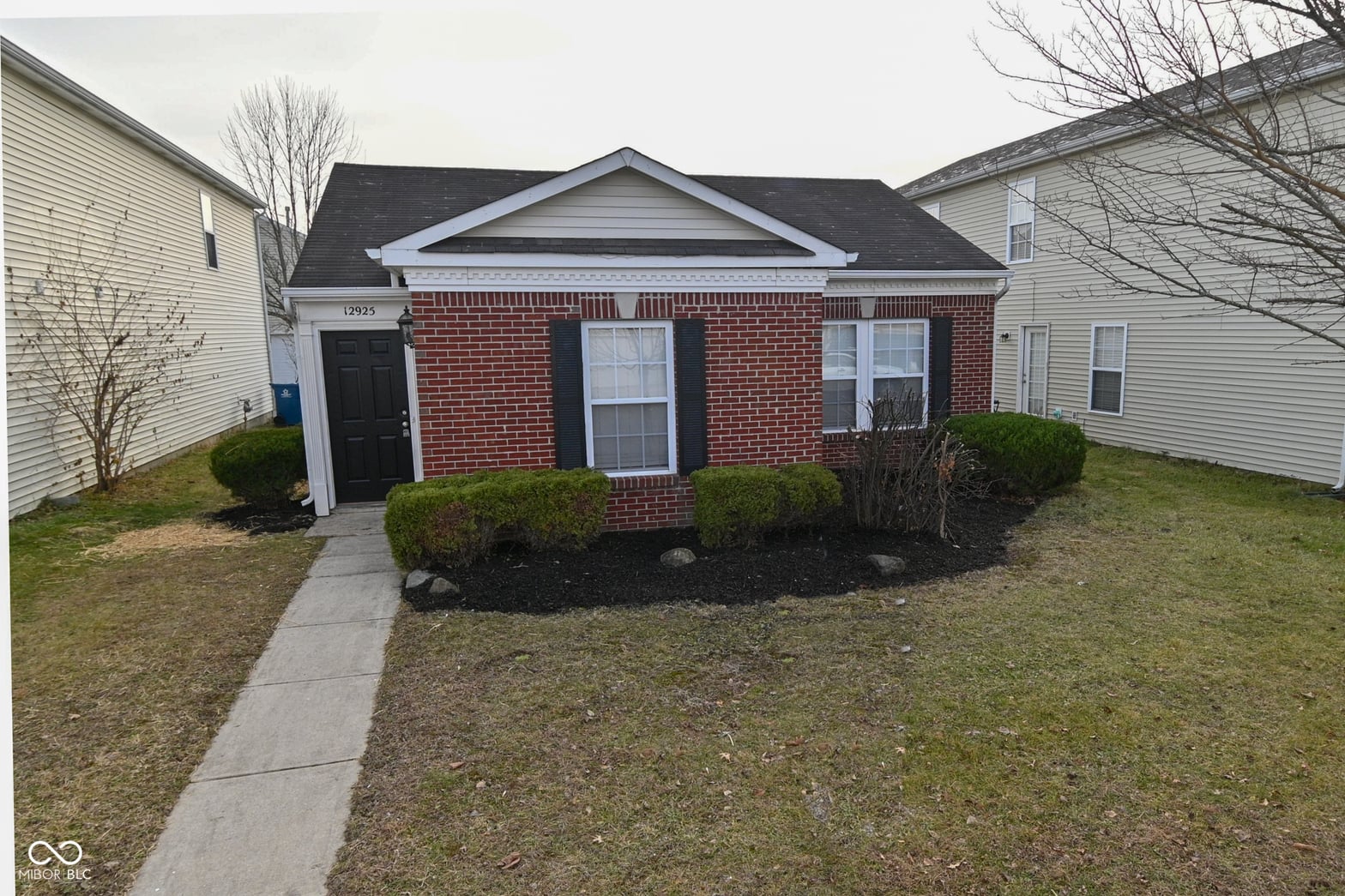 Front exterior at 12925 Old Glory Drive, Fishers, IN