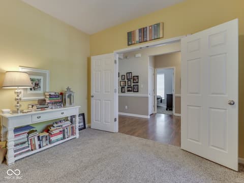 Home office at 4687 Shady Ridge Row, Greenwood, IN