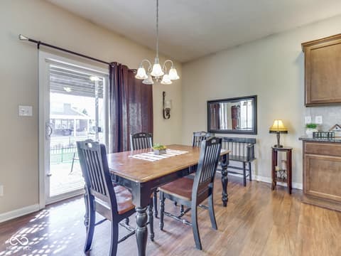 Dining room at 4687 Shady Ridge Row, Greenwood, IN