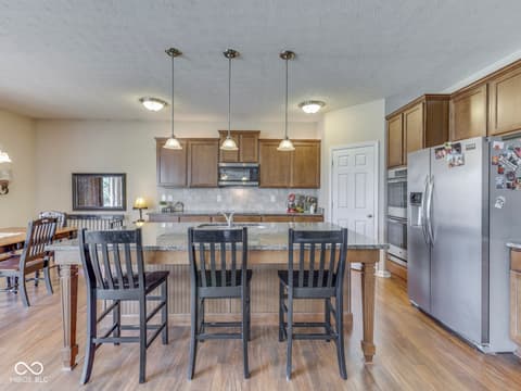 Kitchen at 4687 Shady Ridge Row, Greenwood, IN