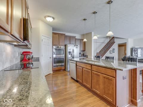 Kitchen at 4687 Shady Ridge Row, Greenwood, IN