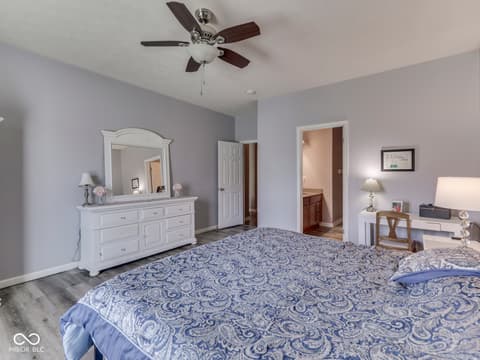 Bedroom at 4687 Shady Ridge Row, Greenwood, IN