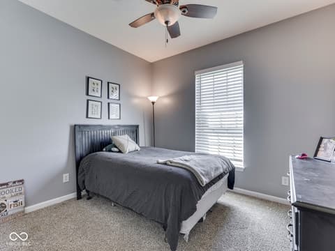 Bedroom at 4687 Shady Ridge Row, Greenwood, IN