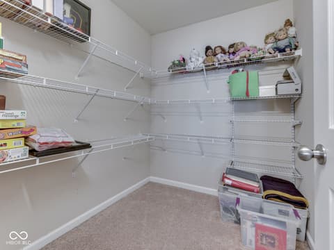 Walk In Closets — 4687 Shady Ridge Row, Greenwood, IN