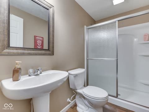 Bathroom at 4687 Shady Ridge Row, Greenwood, IN