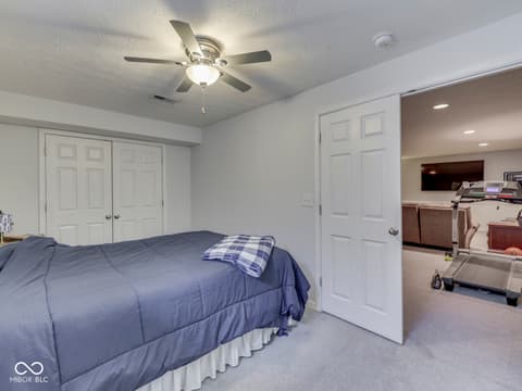Bedroom at 4687 Shady Ridge Row, Greenwood, IN