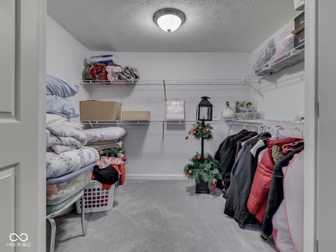 Walk In Closets — 4687 Shady Ridge Row, Greenwood, IN