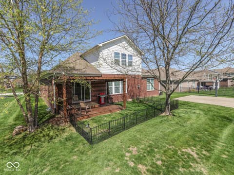 Front exterior at 4687 Shady Ridge Row, Greenwood, IN