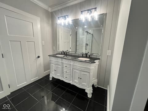 Bathroom at 5646 Paradise Drive, Martinsville, IN