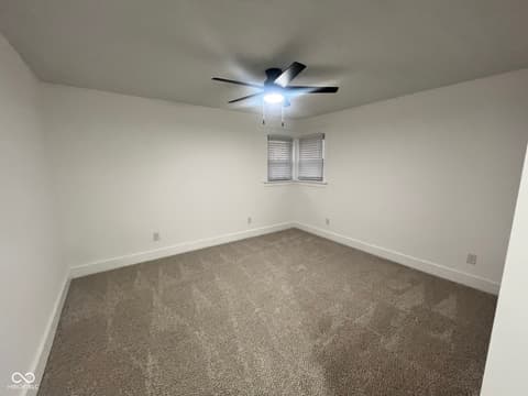 Primary bedroom at 5646 Paradise Drive, Martinsville, IN