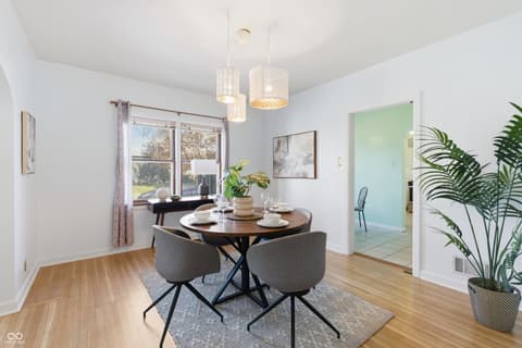 Dining room at 1029 N Drexel Avenue, Indianapolis, IN