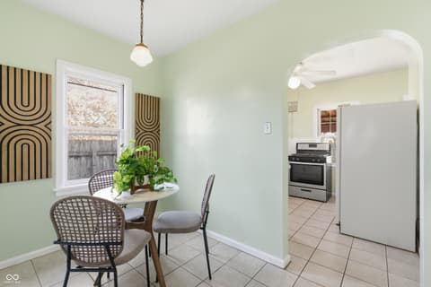Dining room at 1029 N Drexel Avenue, Indianapolis, IN