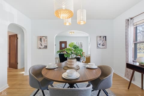Dining room at 1029 N Drexel Avenue, Indianapolis, IN