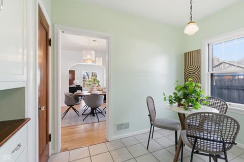 Dining room at 1029 N Drexel Avenue, Indianapolis, IN