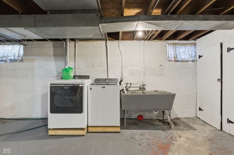 Basement at 1029 N Drexel Avenue, Indianapolis, IN