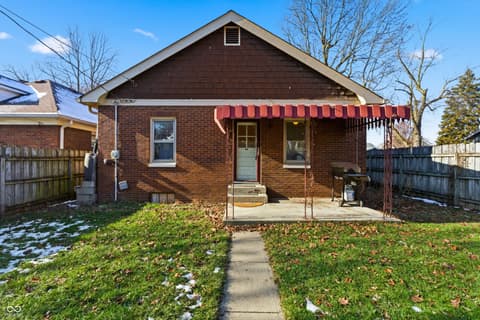 Backyard at 1029 N Drexel Avenue, Indianapolis, IN