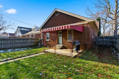 Backyard at 1029 N Drexel Avenue, Indianapolis, IN