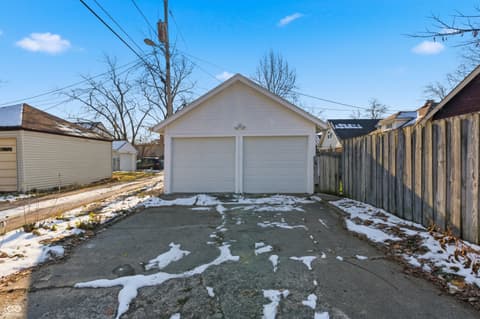 Garage at 1029 N Drexel Avenue, Indianapolis, IN