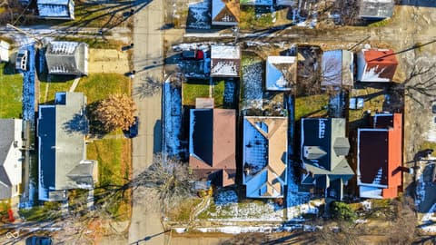 Aerial view at 1029 N Drexel Avenue, Indianapolis, IN