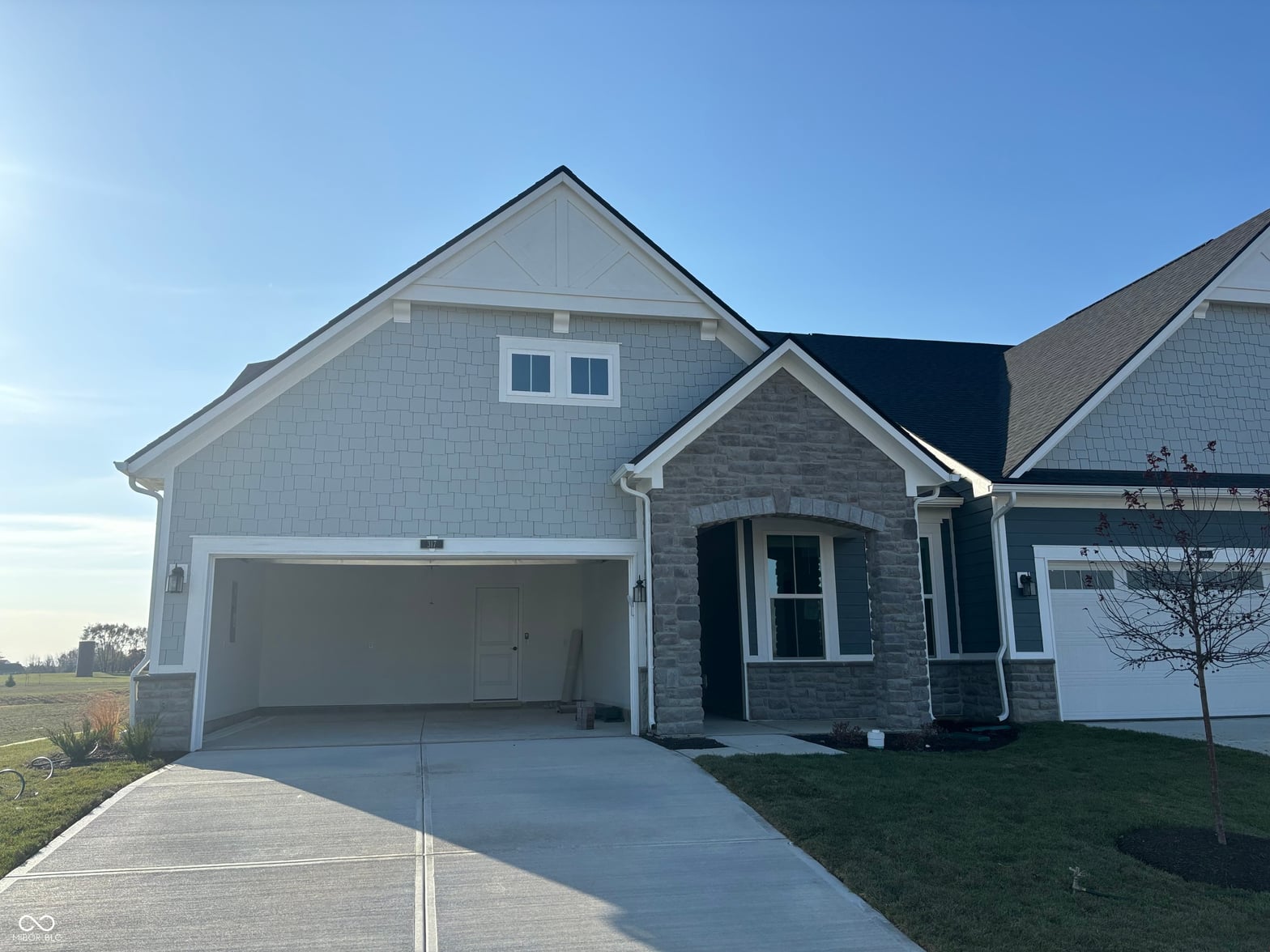 Front exterior at 317 Onset Way, Westfield, IN
