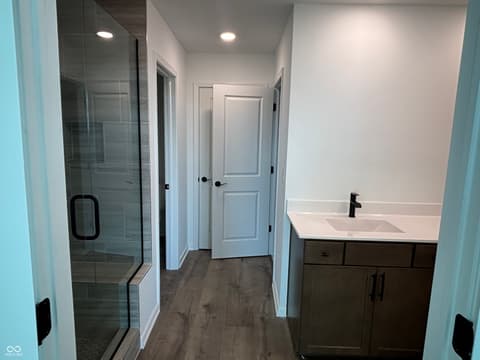Primary bathroom at 317 Onset Way, Westfield, IN