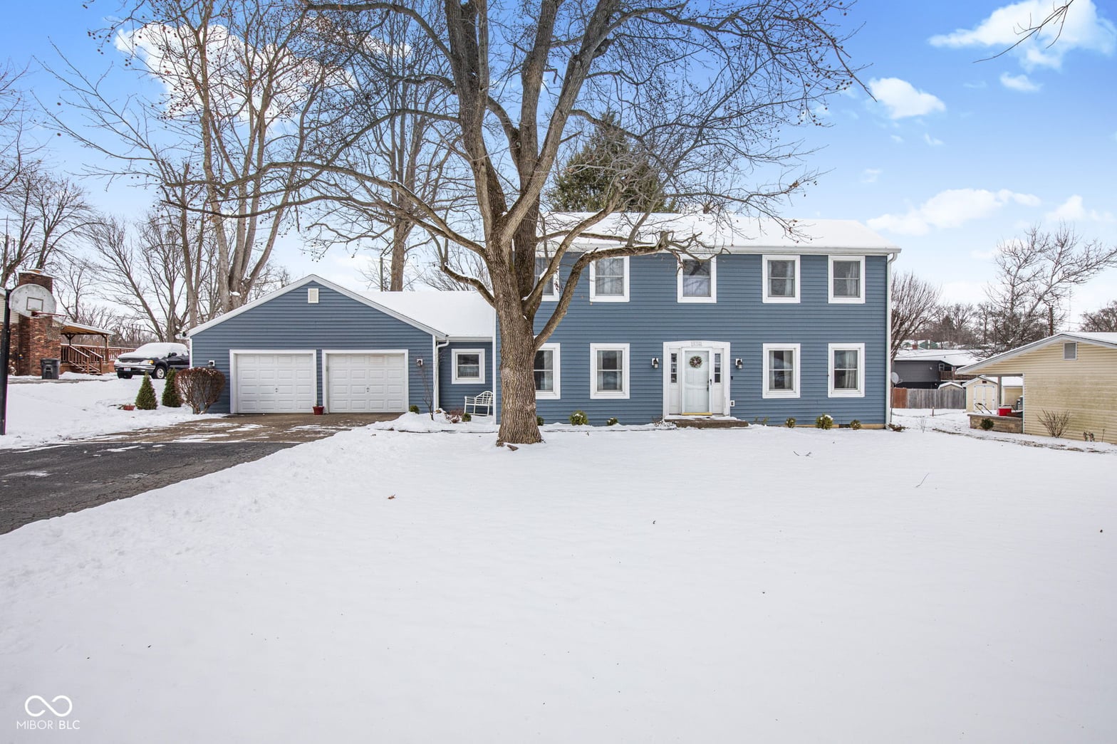 Front exterior at 1312 W Country Club Road, Connersville, IN