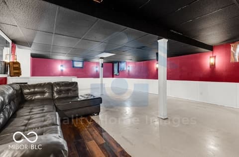 Basement at 4066 Roamin Drive, Greenwood, IN