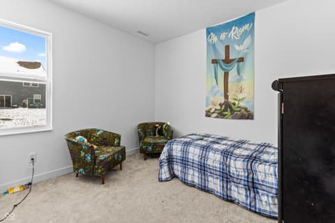 Bedroom at 726 Oxford Lane, Danville, IN