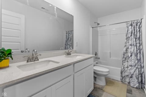Bathroom at 726 Oxford Lane, Danville, IN