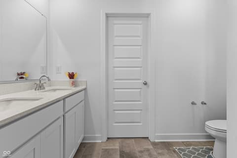 Bathroom at 726 Oxford Lane, Danville, IN