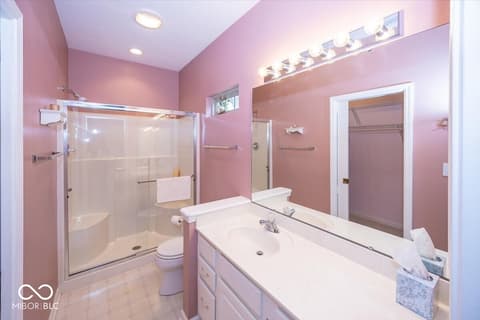 Primary bathroom at 1594 Stonewall Drive, Greenfield, IN