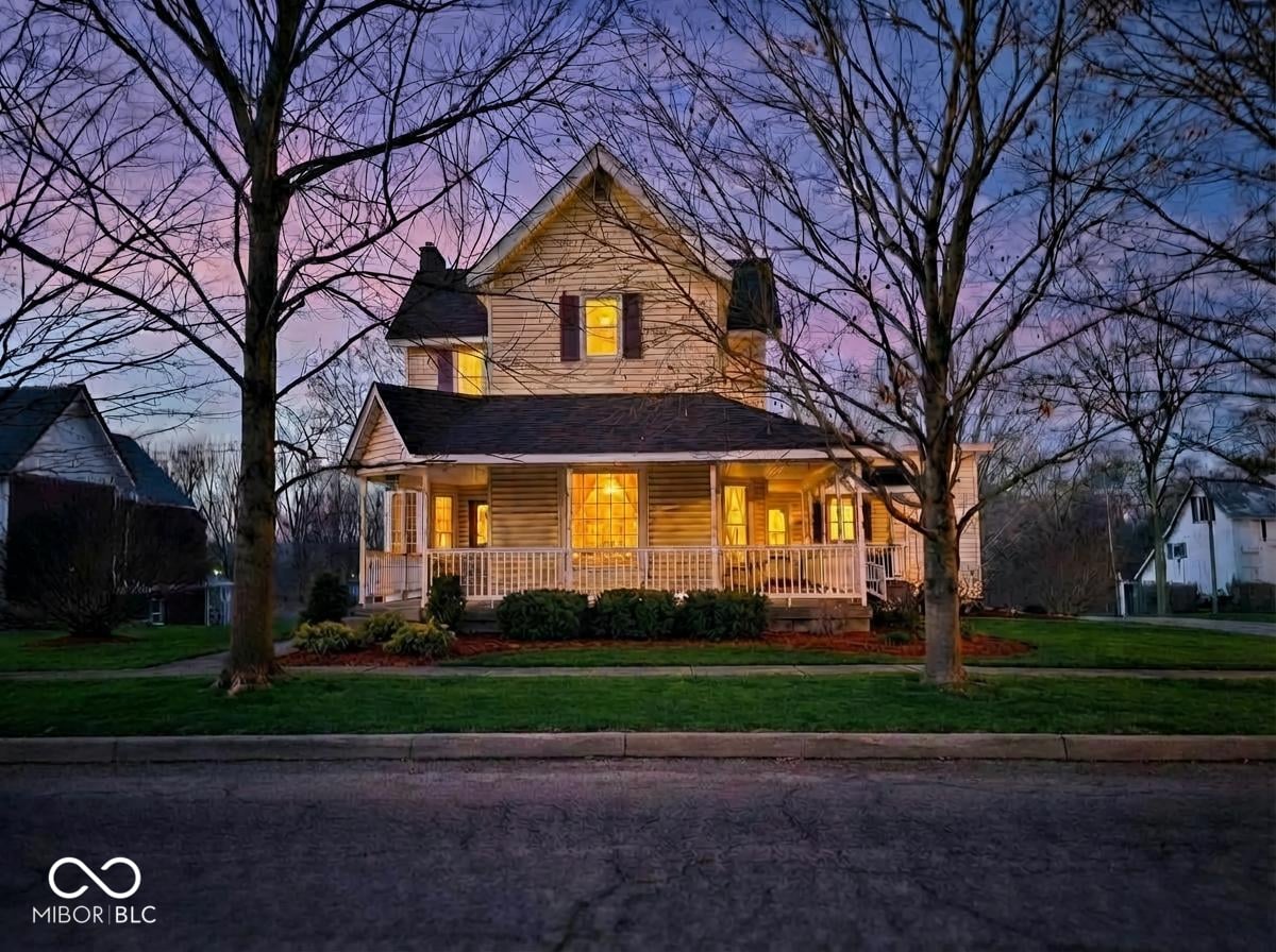 Front exterior at 107 E Main Street, Darlington, IN